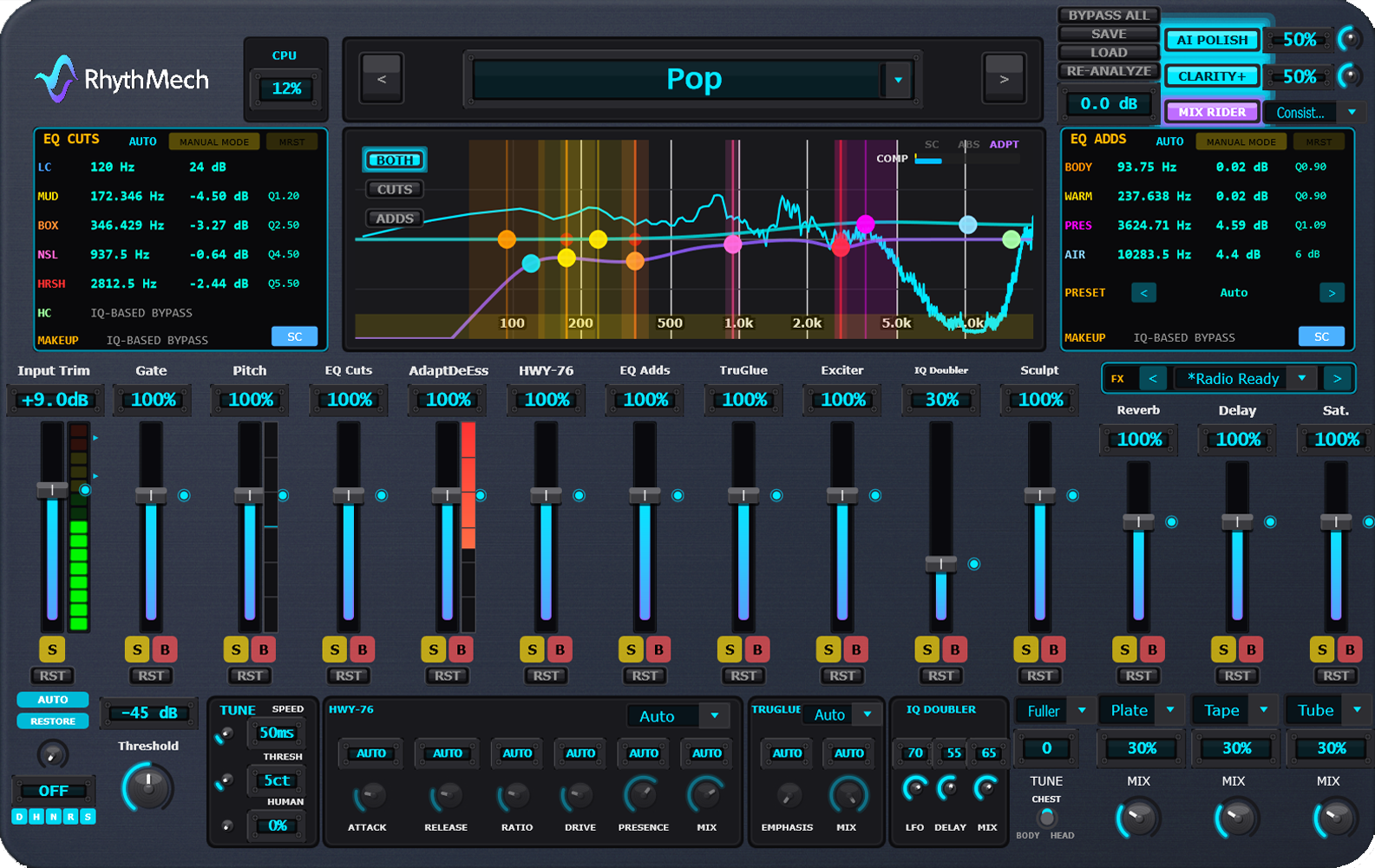 VocalIQ Pro Interface